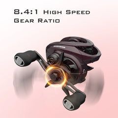 KastKing Valiant Eagle II Pro Bait Finesse System Baitcasting Reel - 6kg Max Drag, 8.4:1 High-Speed Fishing Reel for Bass & Pike