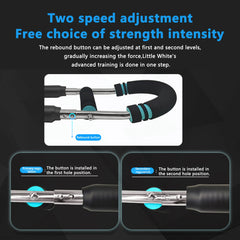 40kg U-Shape Hand Gripper Strengths Twister Arm Trainer Power Twister Bar Fitness Equipment for Men and Women Home Workout