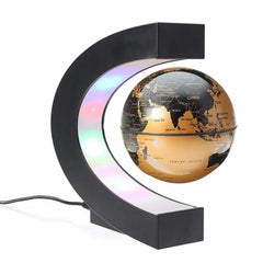 Magnetic Floating Levitation Globe with LED World Map - Electronic Anti-Gravity Lamp