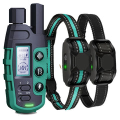 3300FT Electric Dog Training Collar with Remote | Waterproof Shock, Vibration & Tone for 5-120lb Pets