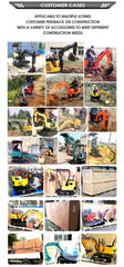 EPA Kubota 2.6–3 Ton Mini Bagger Excavator – Customizable Digger with Powerful Performance & Satisfactory Service