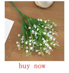 10-Head Silk Artificial Rose Flower Bundle | Premium Faux White Roses for Wedding, Vase, & Home Decor