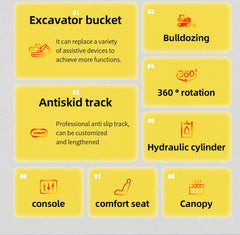 EPA Kubota 2.6–3 Ton Mini Bagger Excavator – Customizable Digger with Powerful Performance & Satisfactory Service