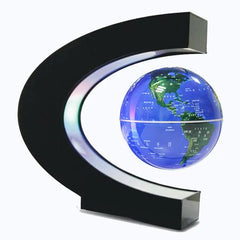 Magnetic Floating Levitation Globe with LED World Map - Electronic Anti-Gravity Lamp