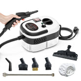 2500W High and Temperature Handheld Steam Cleaner - Multi-Purpose Steam Cleaning Machine for Air Conditioners, Kitchen Hoods, Cars, Floors, and More