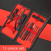 Professional Manicure & Pedicure Kit (7-24 Pcs) | Ultra-Sharp Fingernail & Toenail Clippers Set for Men & Women