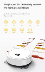 Xiaomi Mini Robotic Vacuum Cleaner | USB Rechargeable 3-in-1 Wet/Dry Sweeping & Mopping