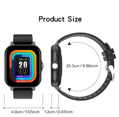 2024 Smart Watch for Men & Women | Full Touch Screen Sport Fitness Tracker with BT Call Function (Gift for Xiaomi)