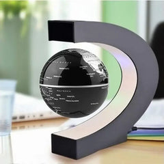 Magnetic Floating Levitation Globe with LED World Map - Electronic Anti-Gravity Lamp