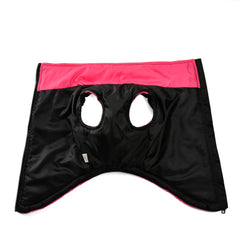 Cozy Puppy Clothes Winter Windproof Jacket Coat - Warm Solid Pet Zipper Costumes for Small and Medium Dogs and Cats