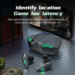 G11 Bluetooth Headphones Gaming Wireless Headset HIFI Earbuds with Mic & Charging Box