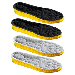 4D Cloud Technology Sports Insoles – Soft, Breathable, Shock-Absorbing Orthopedic Cushion for Running Shoes