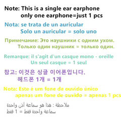 Mini Invisible Earphones Bluetooth 5.0 Wireless Headphones - Sports & HiFi Music Earbuds with Mic