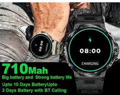 New 1.85" Ultra HD Smart Watch - GPS Track, Bluetooth Call, 710mAh Large Battery, Sports & Fitness Tracker