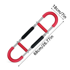 40kg U-Shape Hand Gripper Strengths Twister Arm Trainer Power Twister Bar Fitness Equipment for Men and Women Home Workout