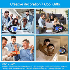 Magnetic Floating Levitation Globe with LED World Map - Electronic Anti-Gravity Lamp