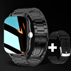 2024 Smart Watch for Men & Women | Full Touch Screen Sport Fitness Tracker with BT Call Function (Gift for Xiaomi)