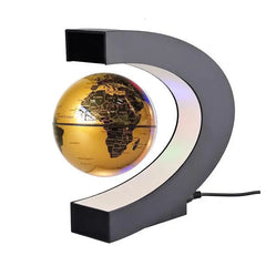 Magnetic Floating Levitation Globe with LED World Map - Electronic Anti-Gravity Lamp