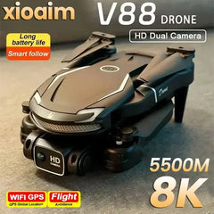 Original V88 Drone 8K 5G GPS Professional HD Aerial Photography Quadcopter
