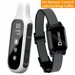 800m Digital Dog Training Collar - Waterproof Rechargeable Remote Control Pet Collar with LCD Display for All Sizes