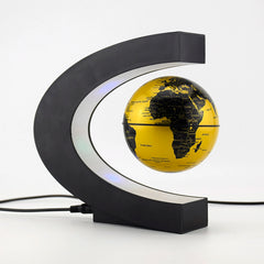 Magnetic Floating Levitation Globe with LED World Map - Electronic Anti-Gravity Lamp