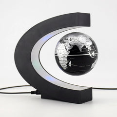 Magnetic Floating Levitation Globe with LED World Map - Electronic Anti-Gravity Lamp