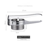 Stainless Steel Vegetable Dehydrator - Kitchen Gadget for Squeezed Vegetables, Stuffed Dumplings, and Cabbage Preparation