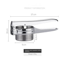 Stainless Steel Vegetable Dehydrator - Kitchen Gadget for Squeezed Vegetables, Stuffed Dumplings, and Cabbage Preparation