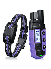 3300FT Electric Dog Training Collar with Remote | Waterproof Shock, Vibration & Tone for 5-120lb Pets
