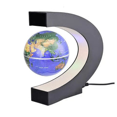 Magnetic Floating Levitation Globe with LED World Map - Electronic Anti-Gravity Lamp