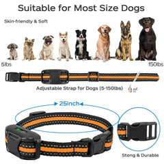 3300FT Electric Dog Training Collar with Remote | Waterproof Shock, Vibration & Tone for 5-120lb Pets