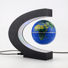 Magnetic Floating Levitation Globe with LED World Map - Electronic Anti-Gravity Lamp