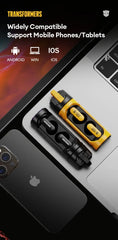 TRANSFORMERS TF-T11 Bumblebee Earphones Bluetooth Wireless Long Endurance Noise Reduction Headphones Music Sport Gaming Earbuds