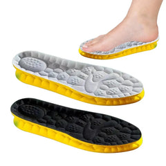 4D Cloud Technology Sports Insoles – Soft, Breathable, Shock-Absorbing Orthopedic Cushion for Running Shoes