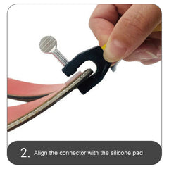 Ski Tip Connector Ski Wedge Aid Connector - Outdoor Training Exercise Sport Snowboarding Accessory for Beginners, Children, Adults