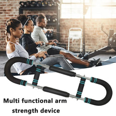 40kg U-Shape Hand Gripper Strengths Twister Arm Trainer Power Twister Bar Fitness Equipment for Men and Women Home Workout