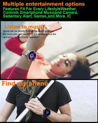 New 1.85" Ultra HD Smart Watch - GPS Track, Bluetooth Call, 710mAh Large Battery, Sports & Fitness Tracker