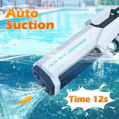2025 New Automatic Water Absorbing Electric Water Gun for Kids & Adults – Outdoor Beach, Pool, Swim Summer Toy