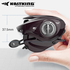 KastKing Valiant Eagle II Pro Bait Finesse System Baitcasting Reel - 6kg Max Drag, 8.4:1 High-Speed Fishing Reel for Bass & Pike