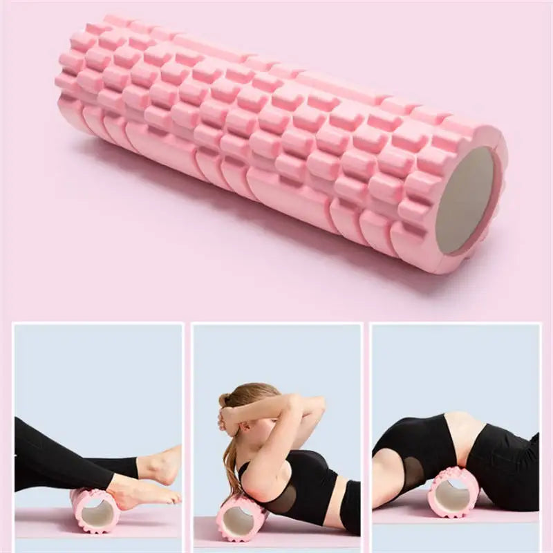 30cm Foam Column Muscle Relaxation Training Pilates Yoga Fitness Massage Foam Roller Grid Trigger Point Therapy Home Exercise