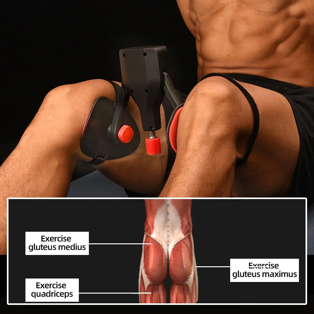 Kegel Exerciser Pelvic Floor Muscle and Inner Thigh Trainer - Upgraded Adjustable Resistance 10-35kg with 360° Rotatable Leg Guard