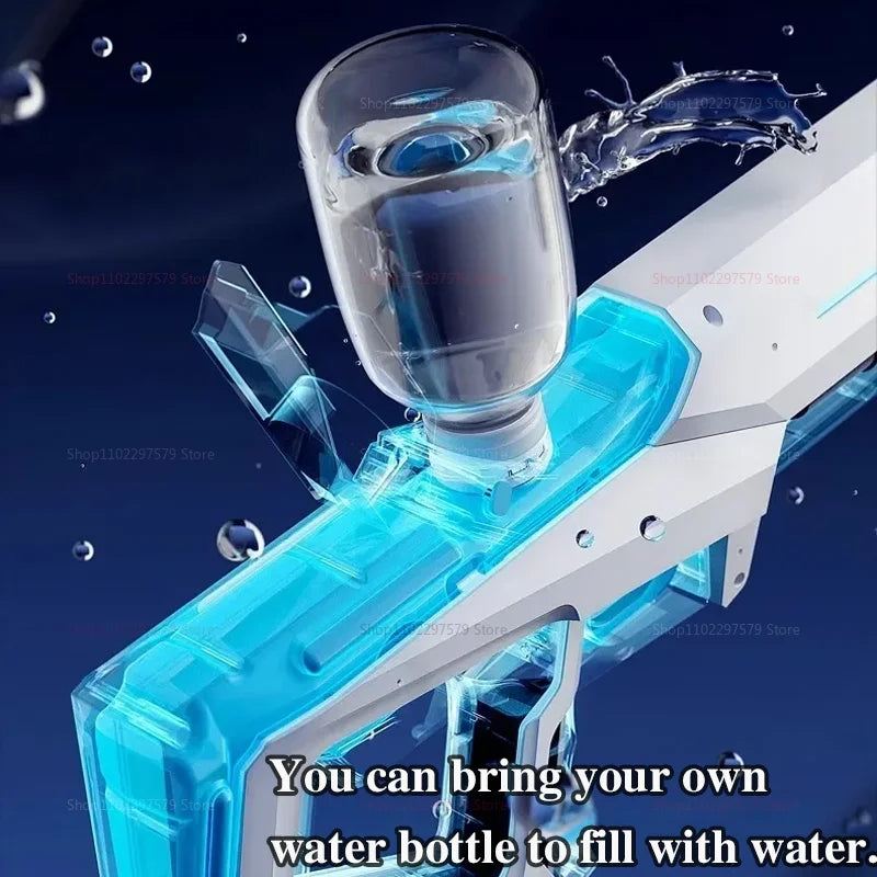 2025 New Automatic Water Absorbing Electric Water Gun for Kids & Adults – Outdoor Beach, Pool, Swim Summer Toy