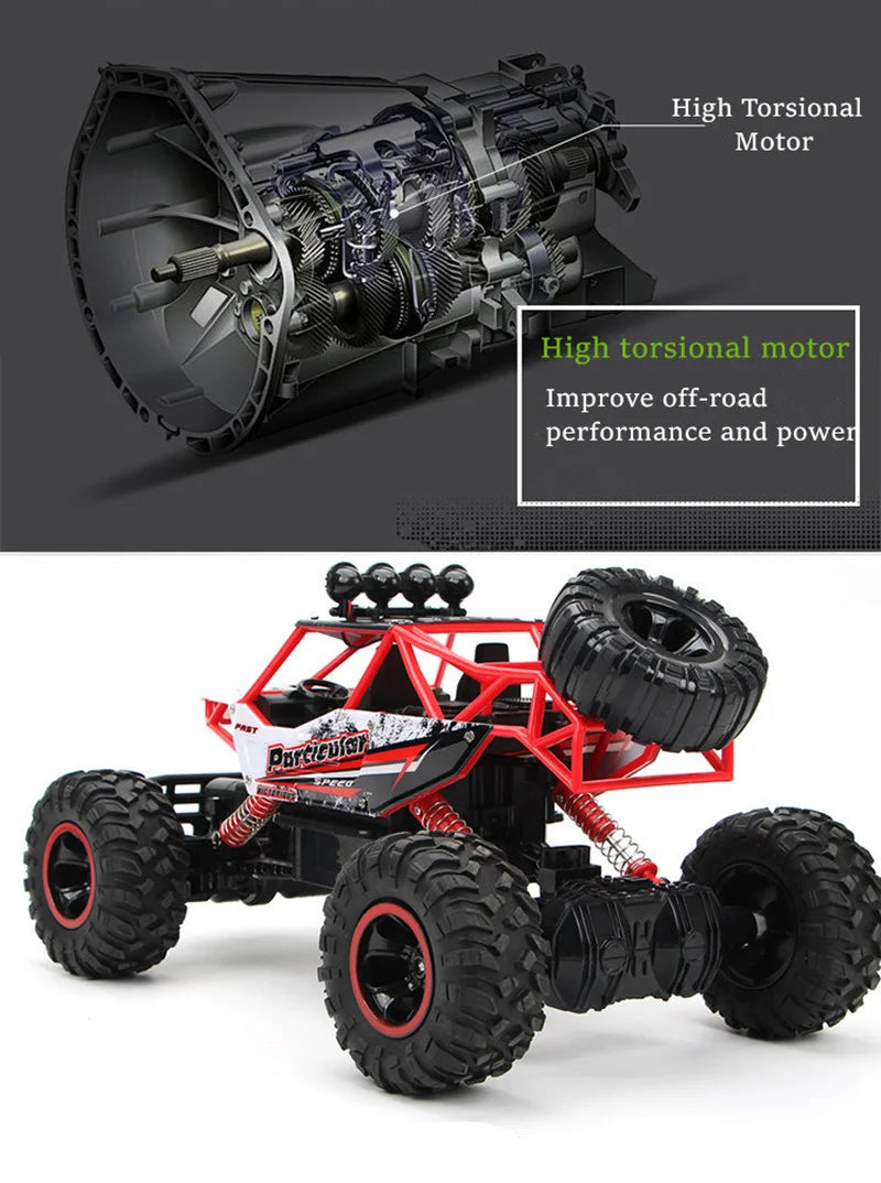 1:12 1:16 4WD RC Car 2.4G Radio Control Car Buggy - Off-Road Remote Control Cars Trucks for Boys & Children