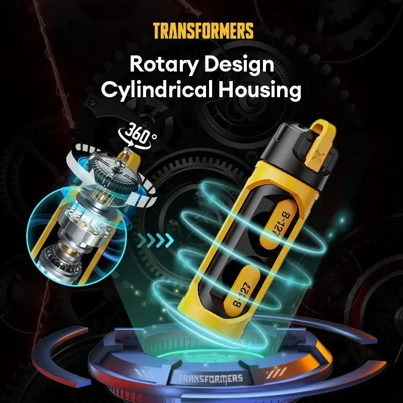 TRANSFORMERS TF-T11 Bumblebee Earphones Bluetooth Wireless Long Endurance Noise Reduction Headphones Music Sport Gaming Earbuds