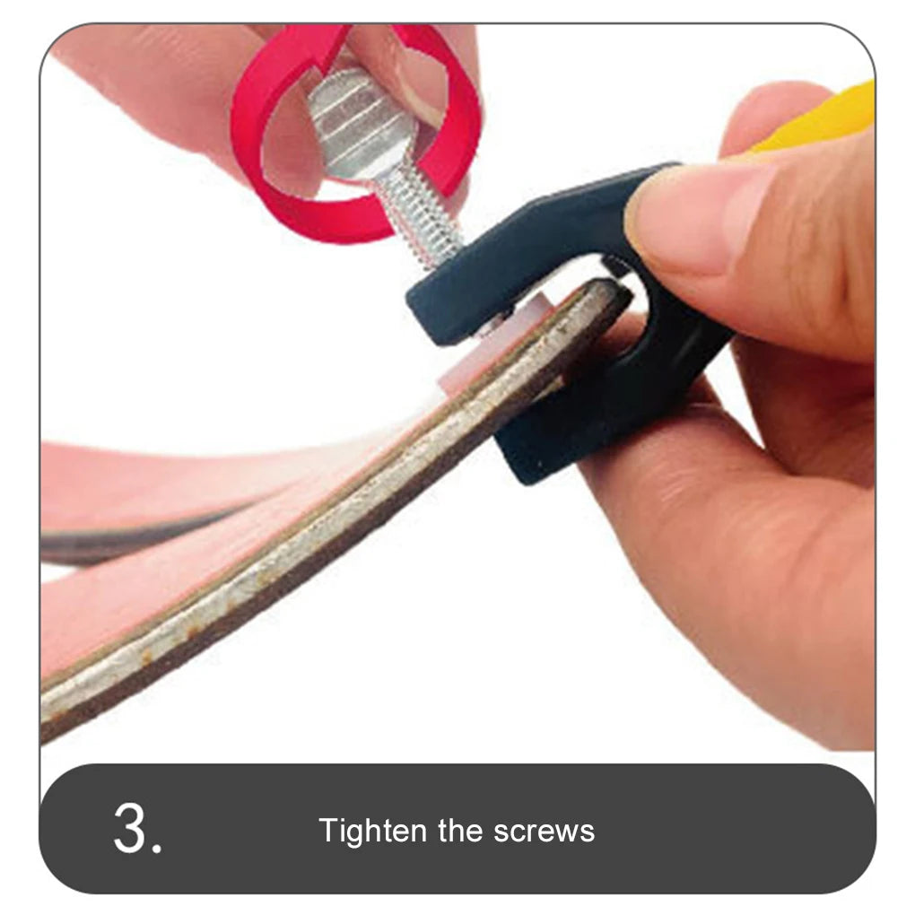 Ski Tip Connector Ski Wedge Aid Connector - Outdoor Training Exercise Sport Snowboarding Accessory for Beginners, Children, Adults