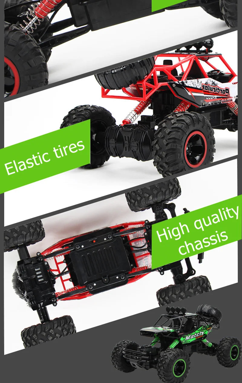 1:12 1:16 4WD RC Car 2.4G Radio Control Car Buggy - Off-Road Remote Control Cars Trucks for Boys & Children