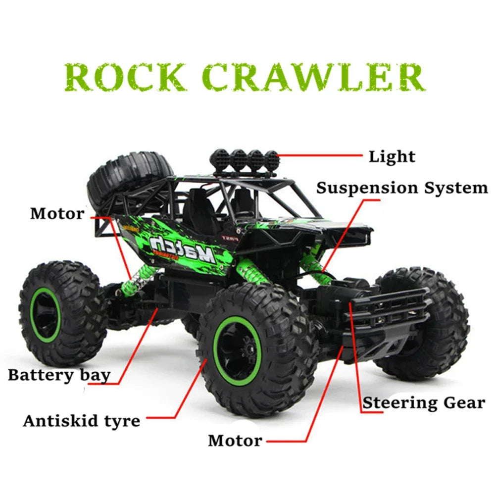 1:12 1:16 4WD RC Car 2.4G Radio Control Car Buggy - Off-Road Remote Control Cars Trucks for Boys & Children