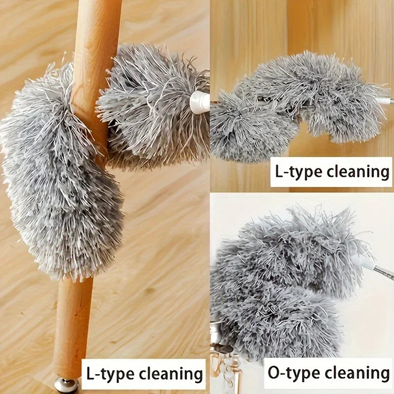 Retractable Dust Duster - Household Furniture and High Ceiling Cleaning Portable Duster