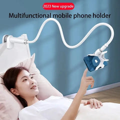 360° Flexible Mobile Phone Holder – Lazy Bed & Desk Mount for iPhone, Samsung, Xiaomi