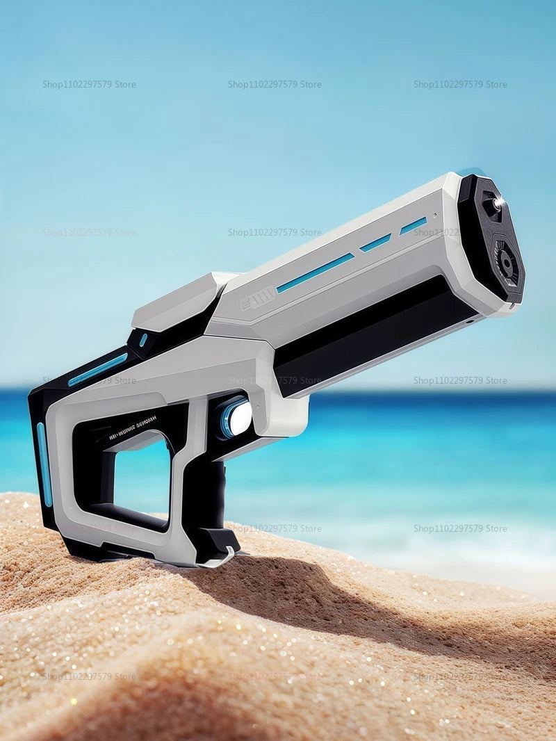 2025 New Automatic Water Absorbing Electric Water Gun for Kids & Adults – Outdoor Beach, Pool, Swim Summer Toy